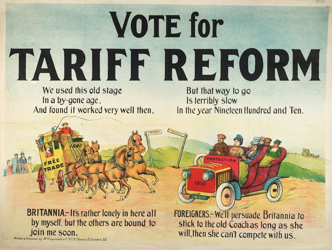 old lithograph poster
